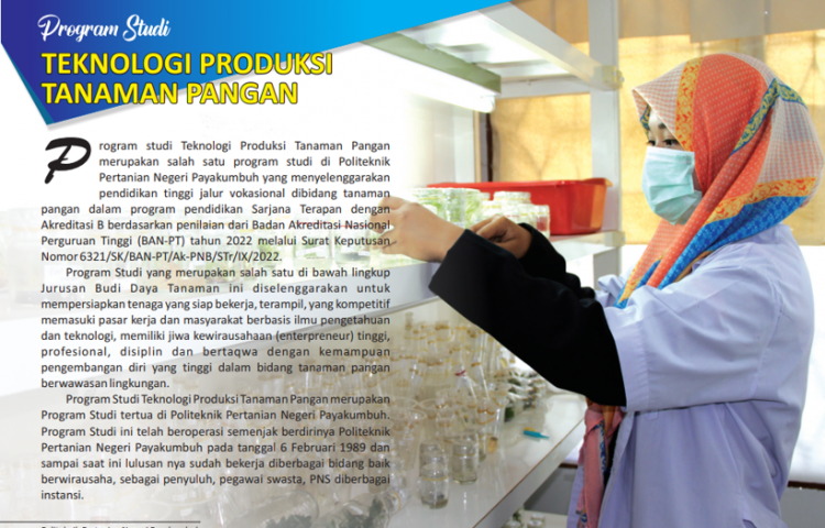 D4-TEKNOLOGI PRODUKSI TANAMAN PANGAN